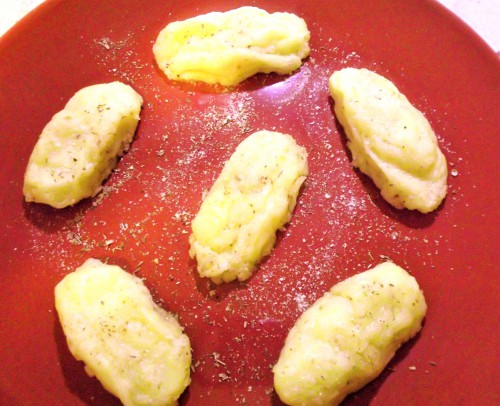ricette bimby – quenelle di patate al forno